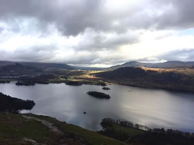 top of cat bells